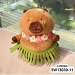 OFERTA CAPIBARA VESTIDO DE HAWAIIYANO 30CM FUNDA