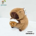 capibara con accesorios de vaso de té con leche 28CM - RELLENO