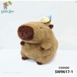 capibara de abeja en su cabeza 33cm - RELLENO