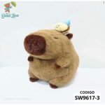 capibara de abeja en su cabeza 53cm - RELLENO