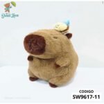 OFERTA CAPIBARA ABEJA EN SU CABEZA 33CM FUNDA