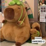 capibara con de mochila de tortuga 30cm - RELLENO