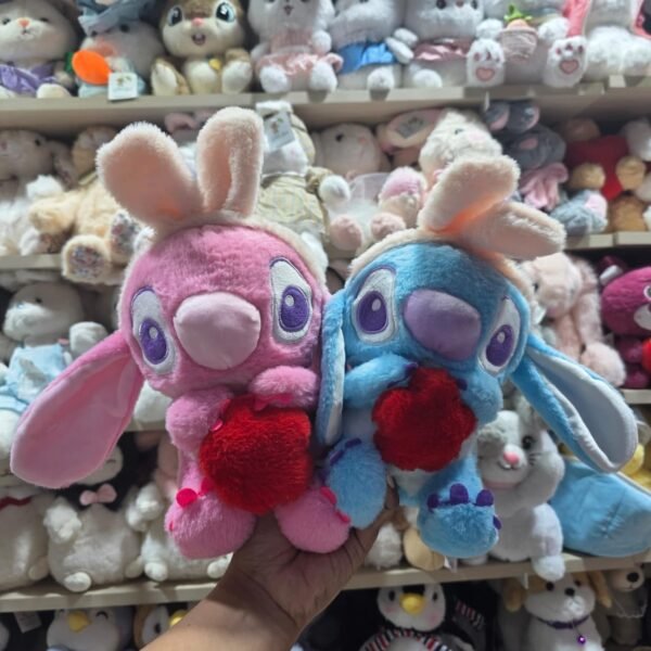 PAREJA DE STICH OREJITA ESTRELLA 22CM