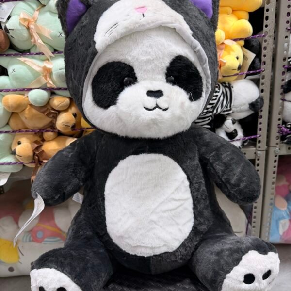PANDA DISFRAZADO DE LUCIFER 90CM FUNDA