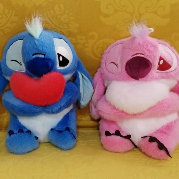PAREJA DE STICH CORAZON 22CM