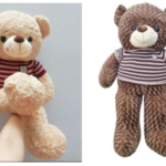 OSO CON CHOMPA RAYA 75CM FUNDA