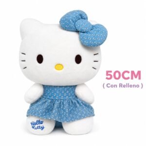 KITY VESTIDO CELESTE IMPORTADO  50CM TELA PELUDA