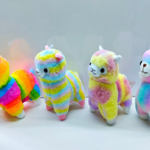 LLAMA DE COLORES 20CM