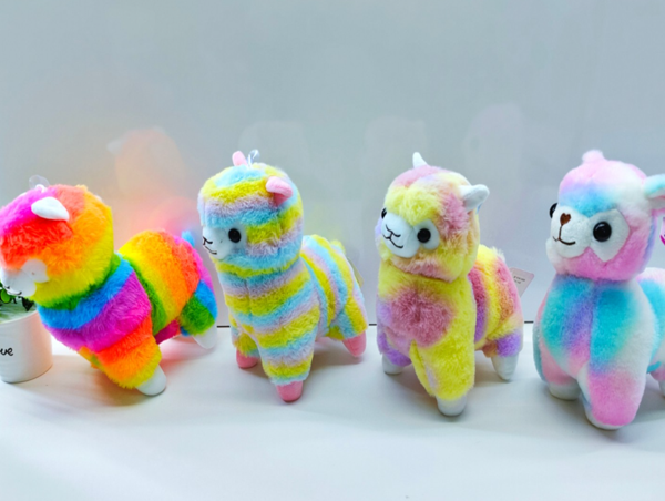 LLAMA DE COLORES 20CM