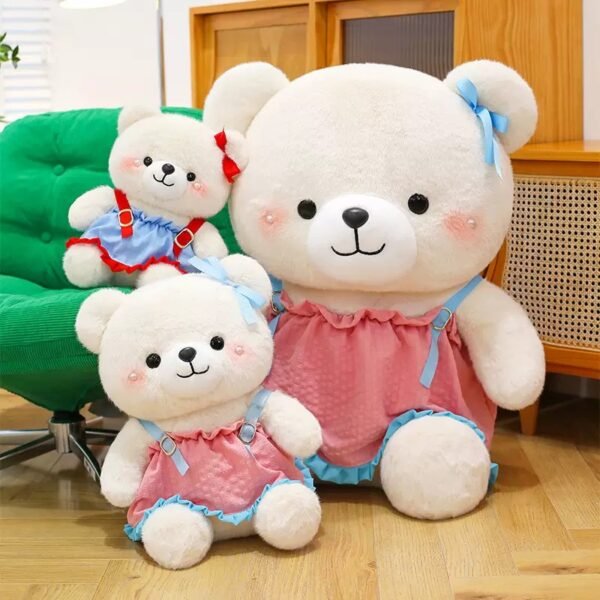 OSO VESTIDO PERLA 33CM