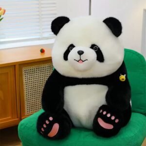 PANDA CON UNA ABEJITA EN SU BRAZO 60CM