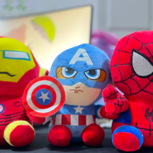 JUEGO X3 SUPER HEROES 25CM