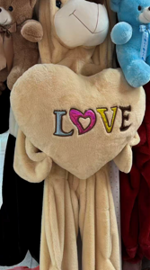 OSO CORAZON LOVE PATILARGA 180CM FUNDA