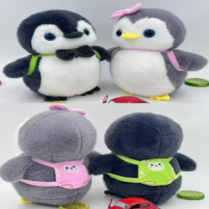 PAREJA DE PINGÜINO ECO 22CM