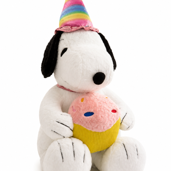 SNOPY CUMPLEAÑERO 110CM FUNDA