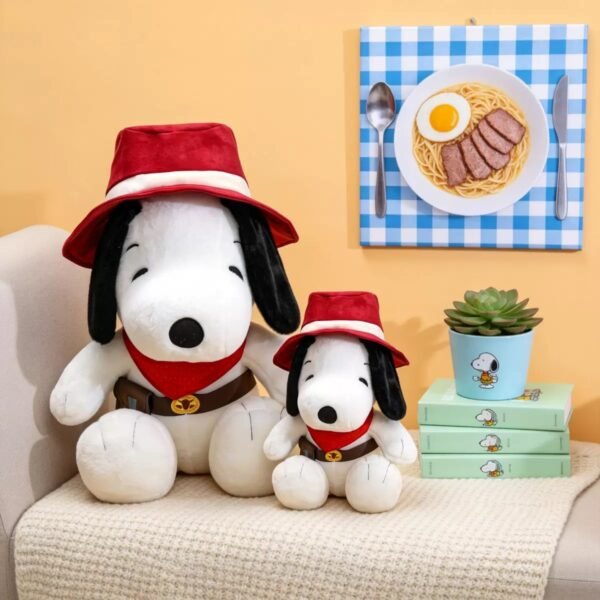 SNOPY VAQUERO 45CM FUNDA MANCHADOS
