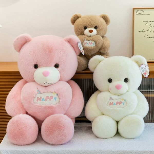 OSO CORAZON TELA BONITO PATILARGA 50 CM FUNDA