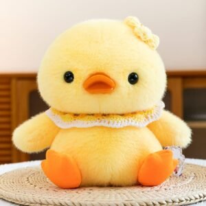 PATO CON ACCESORIOS DE CROCHET 22CM