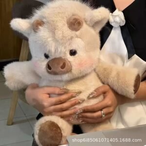 VACA CORREDORA MARRON 60CM FUNDA