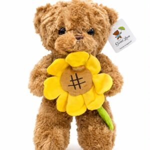OSO CON GIRASOL 28CM