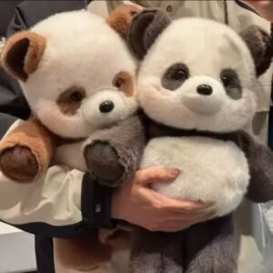 PANDA CORREDORA 2 COLORES 45CM FUNDA