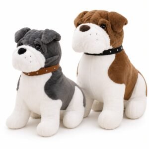PERRO BULL DOG 80CM