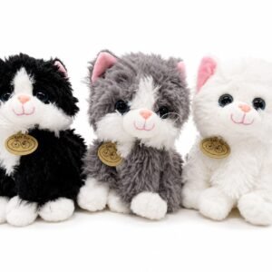 GATO SENTADO REAL 22CM