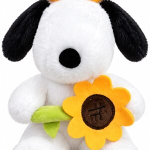SNOPY MOÑO CON GIRASOL 22CM