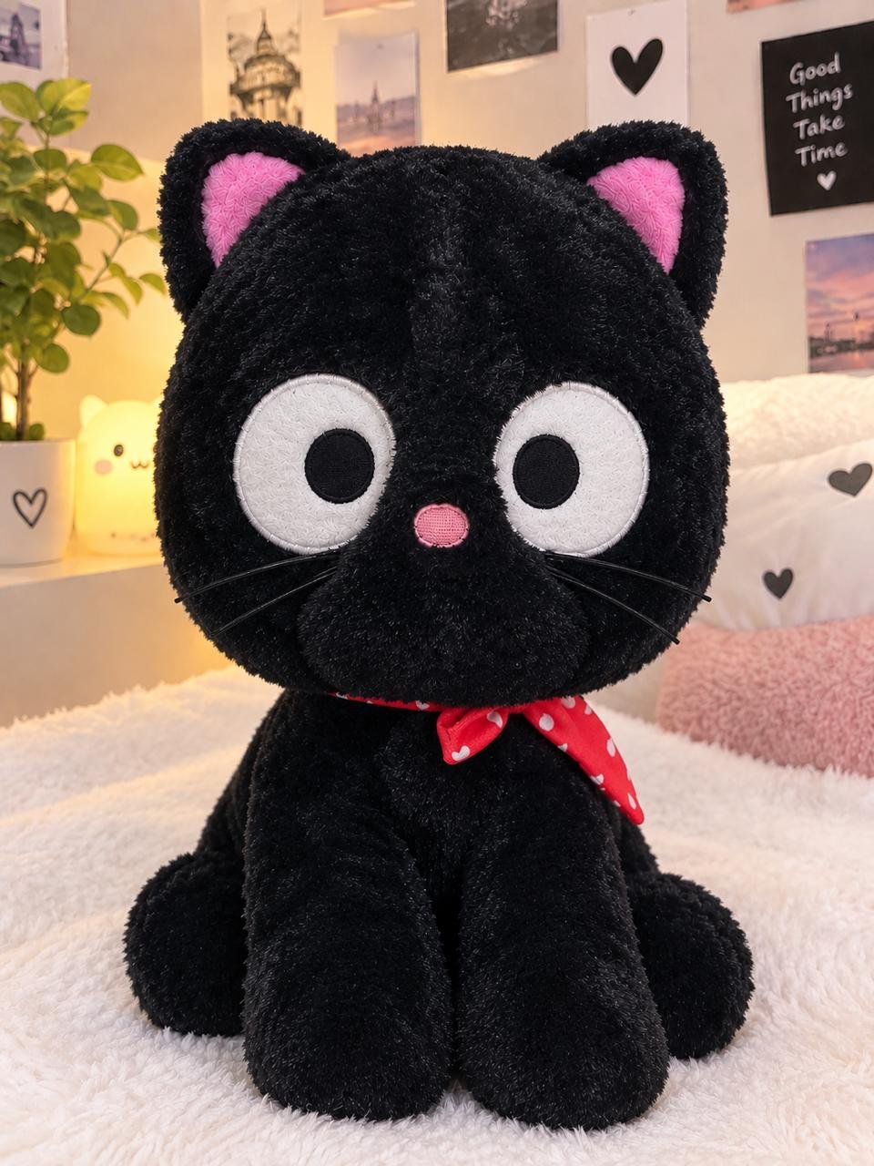 6a5dd1d7-0e82-47b0-a7e1-d66a623ce7eb CHOCO CAT 40CM - Imagen 1