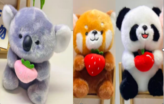 ANIMAL CON FRUTA 22CM