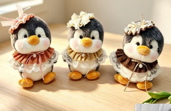 PINGÜINO BLONDA 22CM